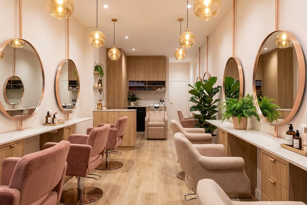 Ambiente elegante para uma experiência confortável
